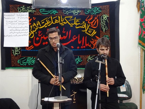 مردم گیوی در شب شهادت امام رضا(ع) اشک ماتم ریختند