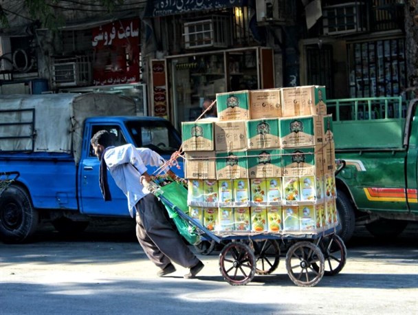انعکاس"چهارچرخی های زحمتکش بازار"+ تصاویر