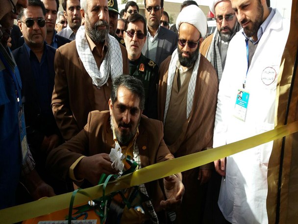 بیمارستان صحرایی فوق تخصصی شهید باکری در شهرستان هیرمند افتتاح شد