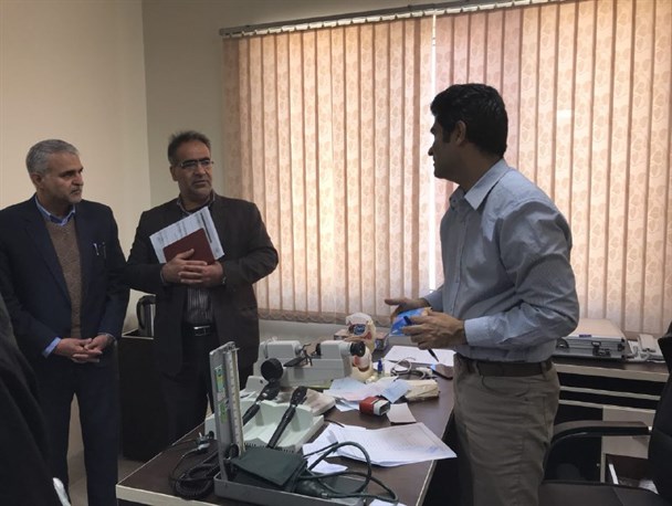 بازدید فرماندار بوانات از بخش های مختلف بیمارستان ولیعصر(عج) + تصاویر