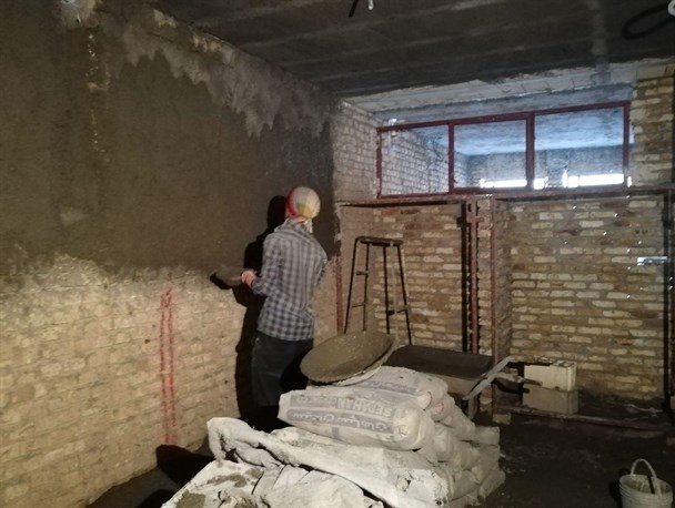 واحد مسکونی در محله سید میرزا توسط جهادگران یزدی مرمت شد