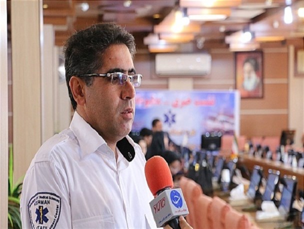 53 مصدوم در حادثه تصادف امروز صبح در جاده رفسنجان/ تکذیب تصادف زنجیره ای و کشته شدن 9 نفر دراین حادثه