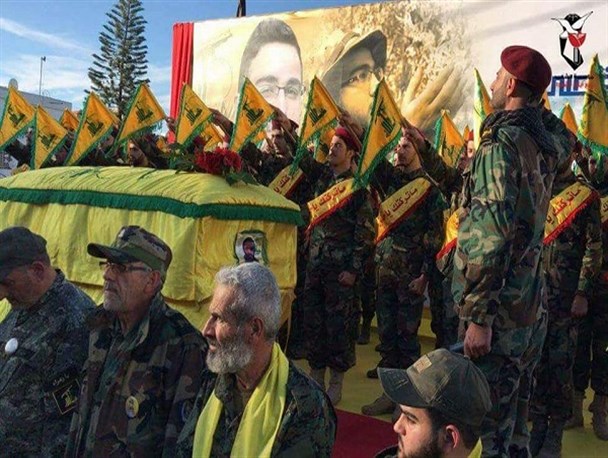 تشییع پبکر رزمنده حزب الله که لرزه بر اندام ارتش رژیم صهیونیستی انداخت+ تصاویر