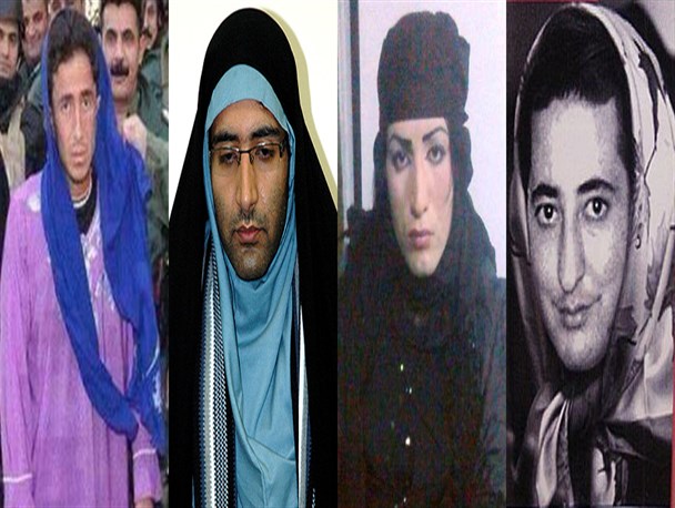 تمام کسانی که لباس زنانه پوشیدند+عکس