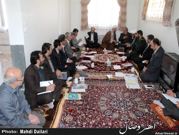 پنجمین جلسه شورای اقامه نماز در محل اداره محیط زیست شهرستان اهر برگزار شد