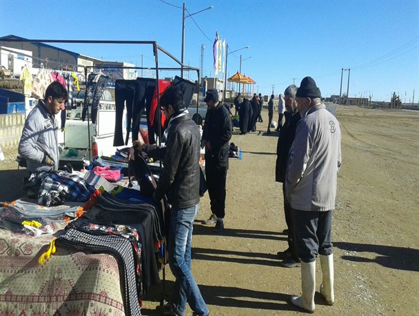 اولین بازار روز روستایی شهرستان گرمه راه‌اندازی شد