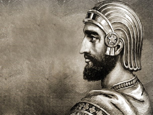 پرستش مردوک توسط کوروش