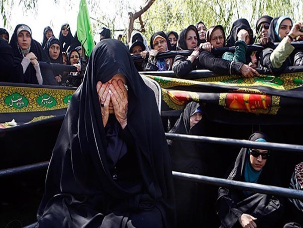 مادر شهید «حسن زارع زردینی» به فرزند شهیدش پیوست