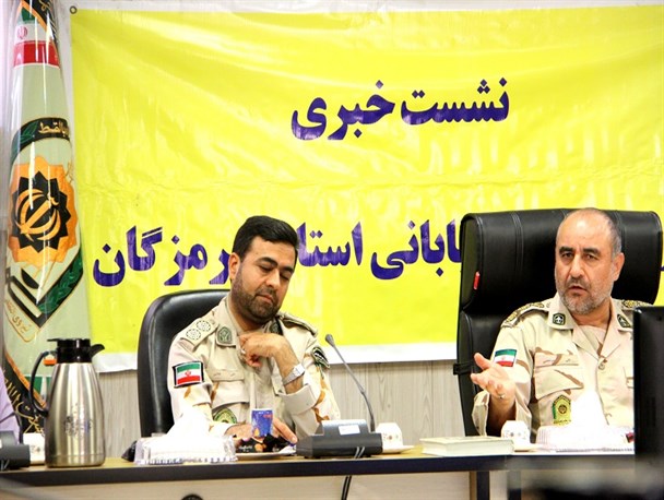 نشست خبری فرمانده دریابانی استان هرمزگان