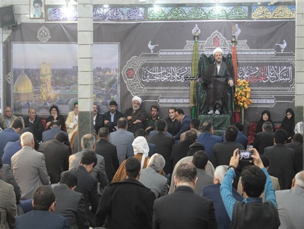 مراسم سوگواری رحلت آیت الله هاشمی رفسنجانی در شهرستان کارون