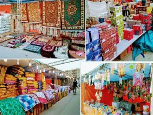 برپایی نمایشگاه سوغات و هدایای مناطق مختلف کشور در بندرخمیر
