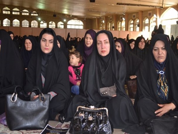 حضور بانوان یاسوجی در مراسم ارتحال آیت هاشمی رفسنجانی+تصاویر