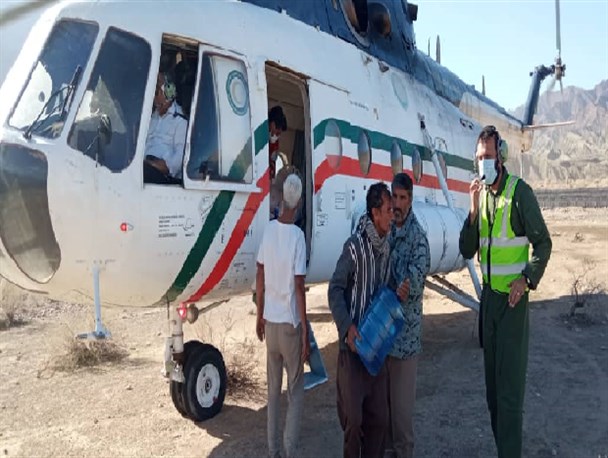 امدادرسانی جمعیت هلال احمر هرمزگان به ۳۳۰۰۰ سیل‌زده در هرمزگان