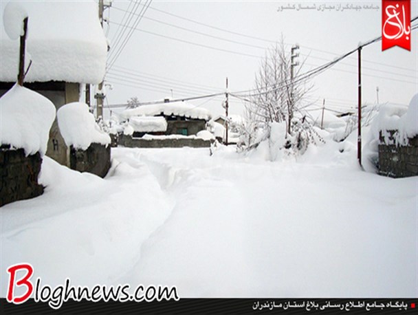 بیمه باید خسارت آسیب دیدگان برف را پرداخت کند