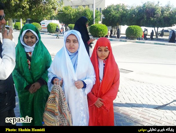 نوای طنین انداز مرگ بر آمریکای مردم بوشهر در حاشیه خلیج فارس+تصاویر