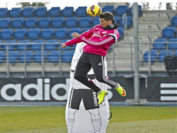 پرش استثنایی کریس رونالدو+عکس