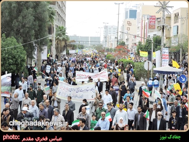 تصاویر راهپیمایی 22 بهمن در بوشهر