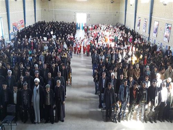 برگزاری جشن بزرگ انقلاب در روستای کران