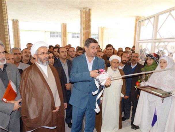 افتتاح هنرستان 24 کلاسه خوارزمی شهر سراب دوره به مناسبت دهه مبارک فجر+تصاویر