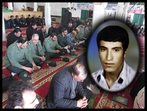 مادر شهید «علی فاضلی پیله رود» به فرزندش پیوست