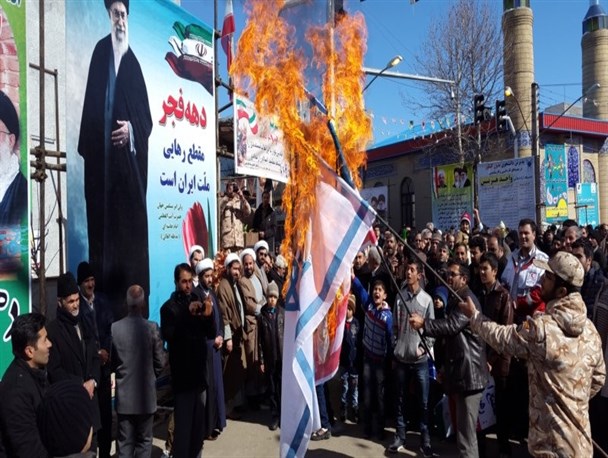 راهپیمایی شکوهمند یوم الله ۲۲ بهمن درشهرستان هریس/تصاویر