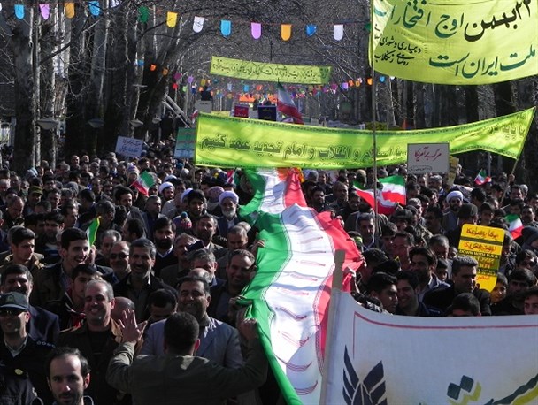 حماسه حضور گلستانی ها در راهپیمایی 22 بهمن+تصاویر