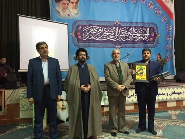 از خانواده شهید «حسینعلی طاهری» تجلیل شد + تصاویر