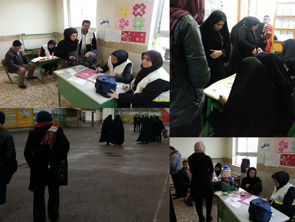 ویزیت رایگان ۳۰۰ نفر در روستای سراوان سنگر از سوی بانوان پزشک