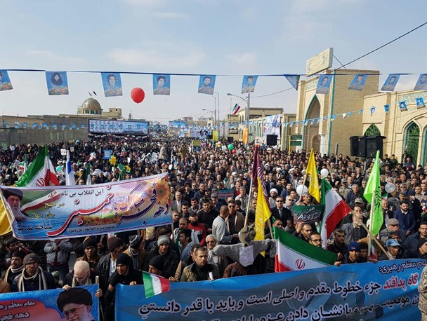 حماسه حضور سمنانی ها در ۲۲ بهمن ماه/ همه آمدند+تصاویر
