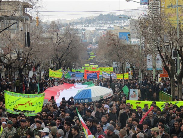کردستانی ها در 22 بهمن 95 حماسه ای دیگر آفریدند