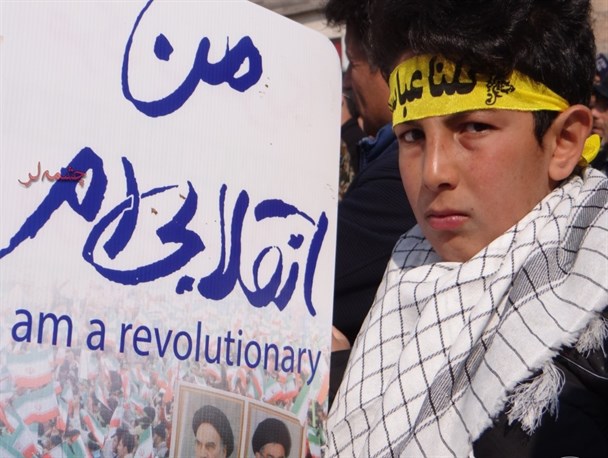 کمپین "من انقلابی ام" در سرعین +تصاویر