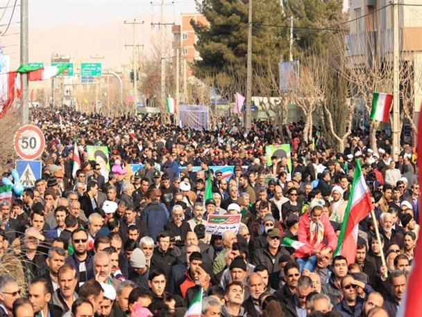 ۲۲ بهمن امسال تماشایی شد/خروش یکپارچه مردم خراسان شمالی در طلیعه فجر چهلم