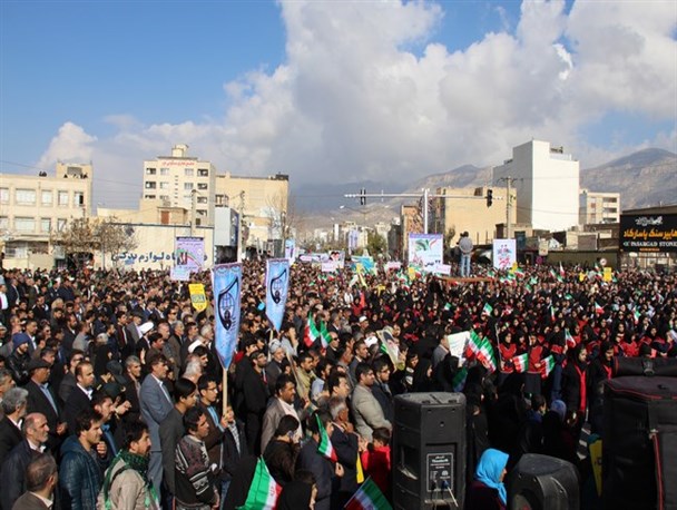 نمایش شکوه و صلابت ایلامیان در جشن 40 سالگی انقلاب