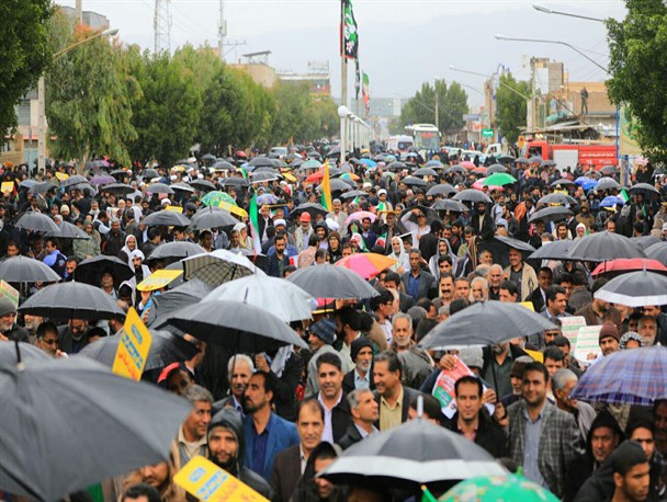 حضور پر شور مردم استان کرمان در راهپیمایی 22 بهمن 97+فیلم