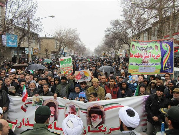 مردم خراسان شمالی در ۲۲ بهمن ۹۸ حماسه ای دیگر خلق کردند +تصاویر