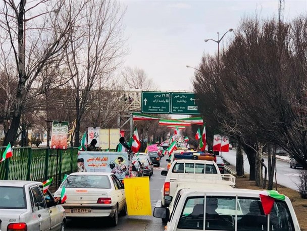 جشن چهل و سوم انقلاب اسلامی در آذربایجان شرقی زیر بارش رحمت الهی/ حضور متفاوت آذربایجانی ها برای جشن استقلال ایران زمین