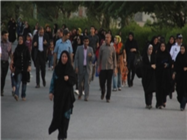 پیاده‌روی خانوادگی در تویسرکان برگزار شد