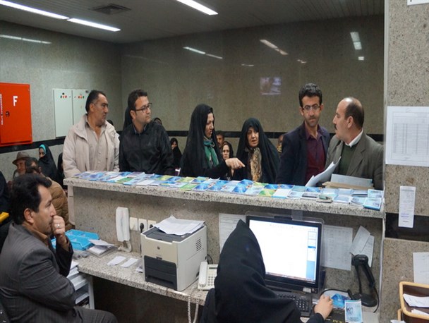 بازدید سر زده فرماندار گرمی از بیمارستان ولایت این شهرستان