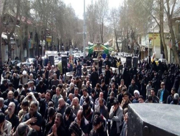 نخستین گردهمایی با شکوه عزاداران فاطمی در دماوند برگزار شد+تصاویر