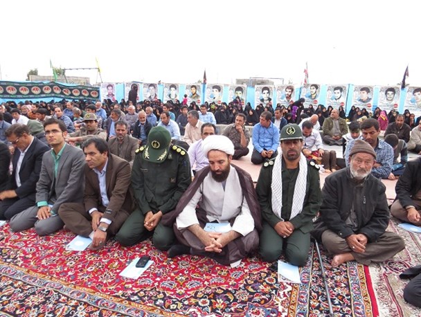 گزارش تصویری یادواره شهید آبروی محله در شهرک آزادگان عنبرآباد