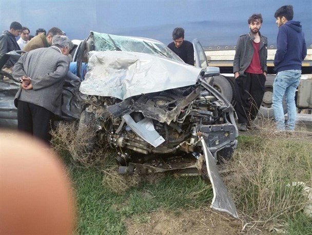 10 نفر کشته و مصدوم در سانحه رانندگی در محور بوکان -میاندوآب +تصاویر