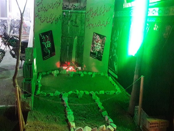 فضاسازی شهر کرمان به مناسبت سالگرد شهادت حضرت زهرا (س)