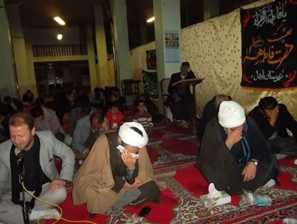 برگزاری مراسم عزاداری شهادت حضرت زهرا(س) در 100 مسجد اردل