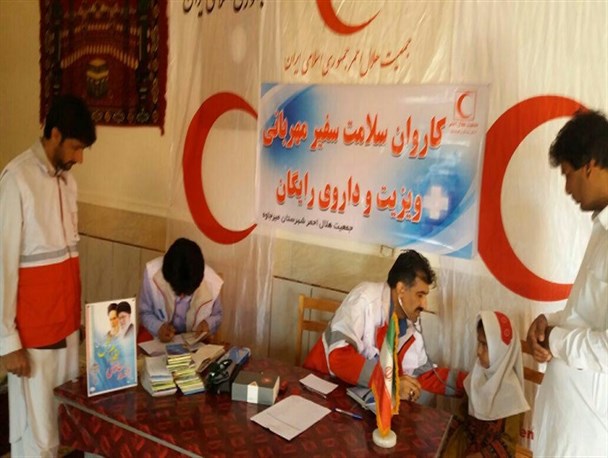 ویزیت رایگان مردم ۶ روستا در میرجاوه