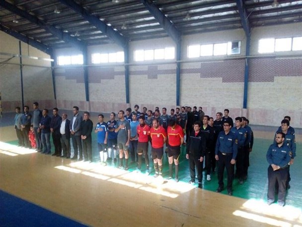 مسابقات فوتسال گرامیداشت شهدای آتش نشان برگزار شد