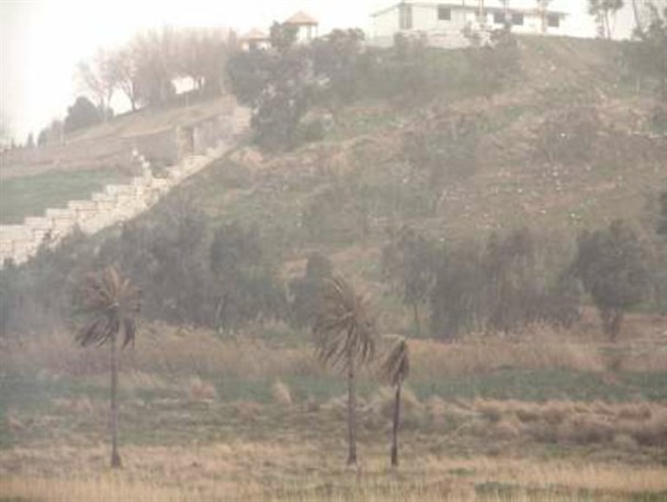 گرد و غبار دید افقی در قصرشیرین را کاهش داد