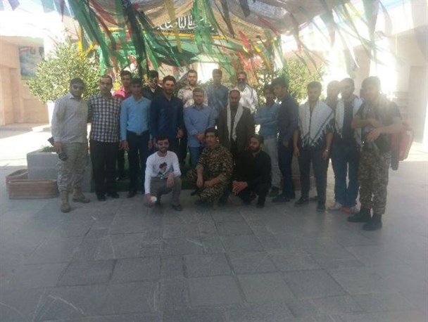 اعزام 120نفر از دانشجویان دانشگاه آزاد مسجدسلیمان به مناطق عملیاتی دفاع مقدس + تصاویر