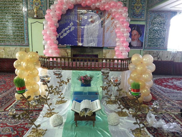 آئین معنوی جشن تکلیف دانش آموزان دختر سرخه ای برگزار شد+تصاویر