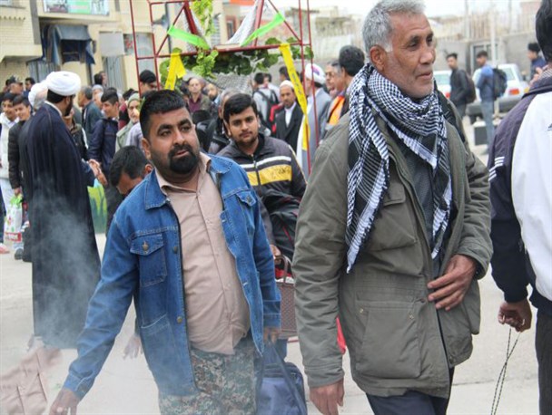 گزارش تصویری از اعزام بسیجیان به مناطق جنگی کشور