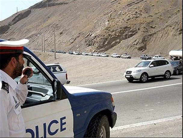 آمادگی پلیس راه شهرستان سرپلذهاب جهت ارائه خدمت به مسافران نوروزی
